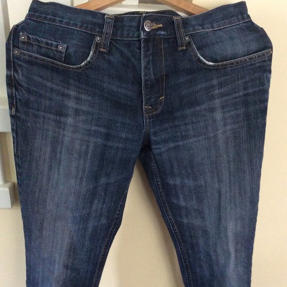 3/$20: Banana Republic Straight Cut 30/32 Jeans - Picture 2 of 7